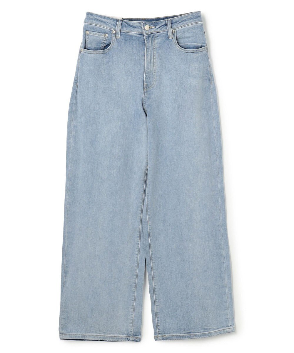 UNFILO L 【UNFILO DENIM/新色追加】撥水ストレッチ ルーズワイドデニム 