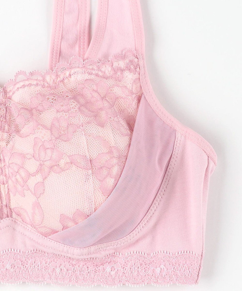 WACOAL 【ナイトアップブラ】 動画クリエイター nanakoななこさんコラボカラー登場 ナイトブラ 綿混(本体) 就寝時用 3Lまで対応 大きいサイズ ノンワイヤー レディース BRA166 /ワコール 