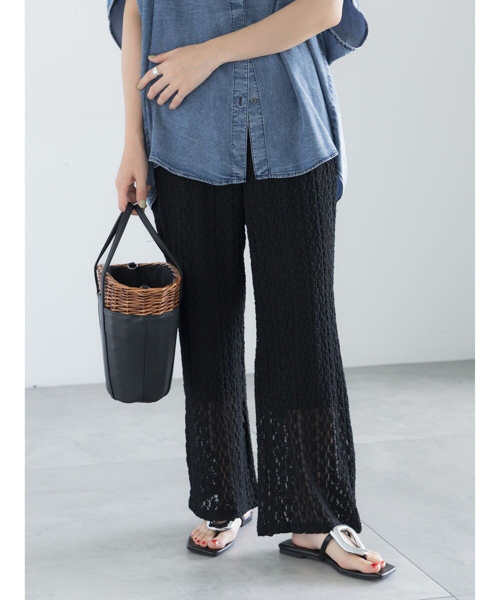 Te chichi カットレースイージーパンツ《2026 SUMMER LOOK item》 