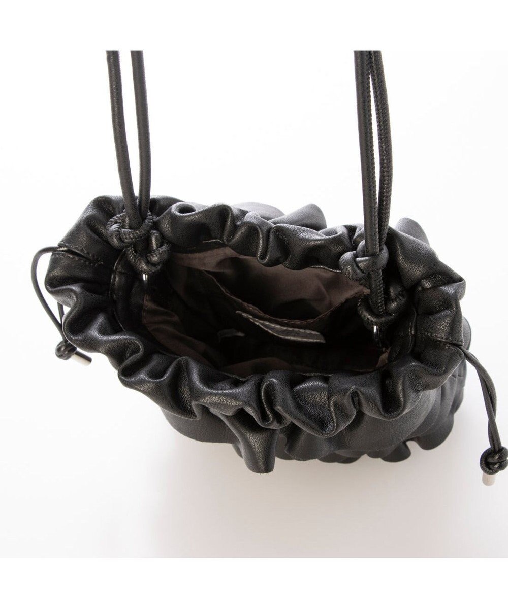 UNBILLION 【テレビ ドラマ着用アイテム】カシュカシュ cachecache / フリルギャザースマホショルダーバッグ 