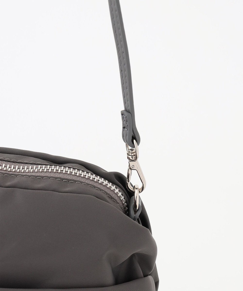 J.PRESS LADIES 【2way】ナイロンギャザー ショルダー バッグ 