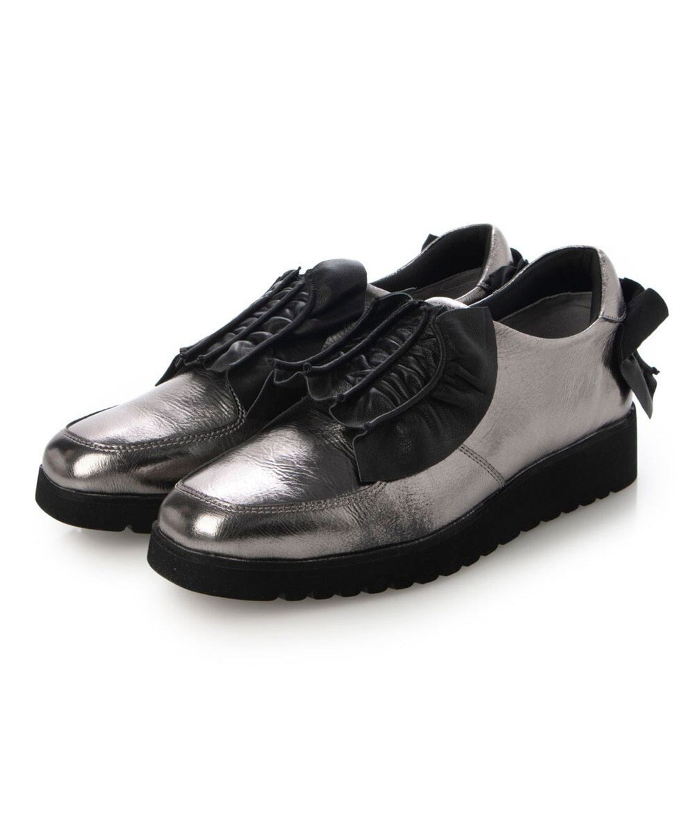 MODE ET JACOMO <D'ICI>シャーリングモチーフデザインスニーカー 