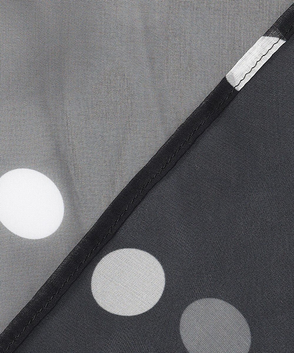 組曲 S 【組曲×setsuko sagittaire】シフォンプリント2WAYブラウス 