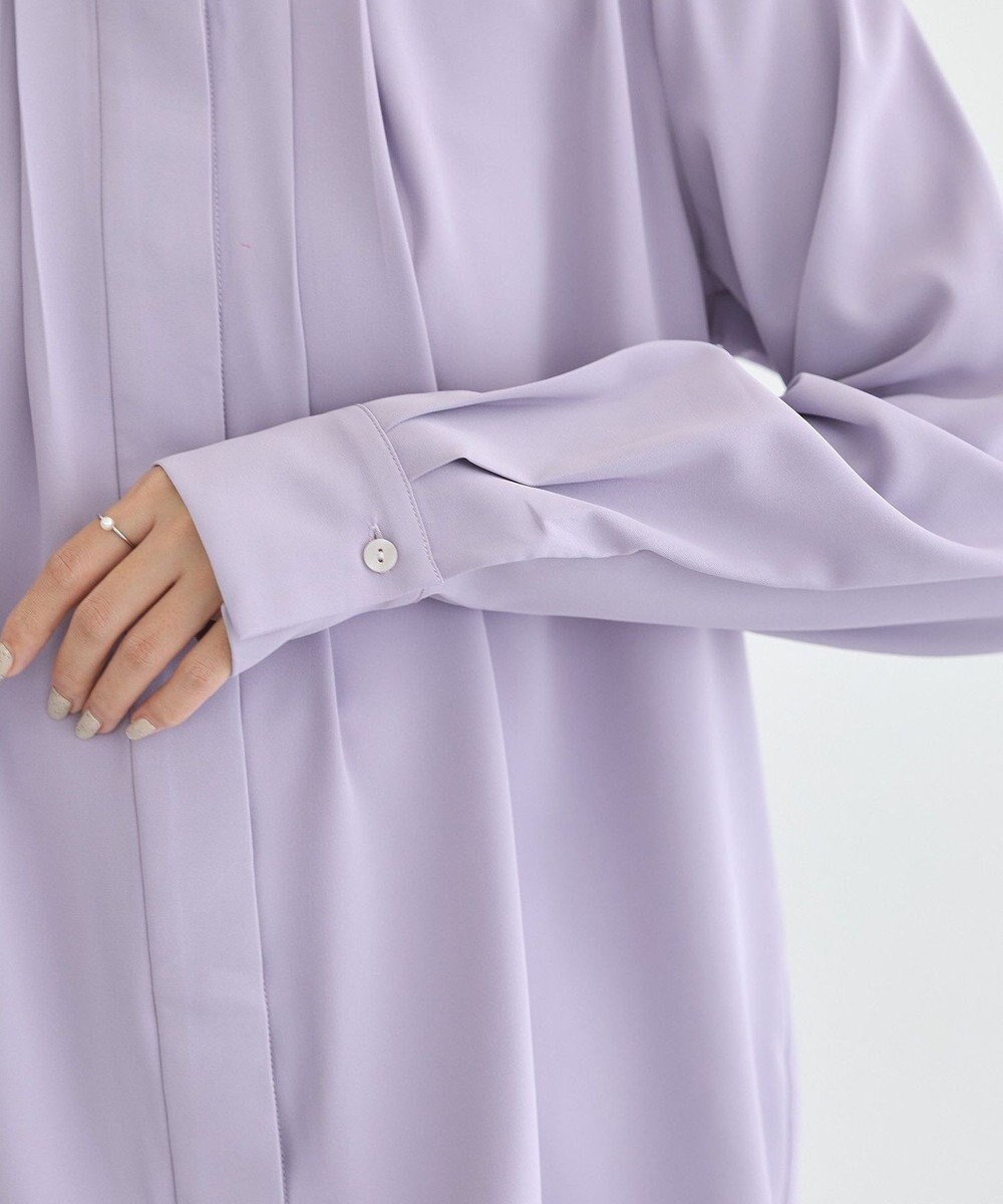 earth music&ecology フロントタックブラウス 