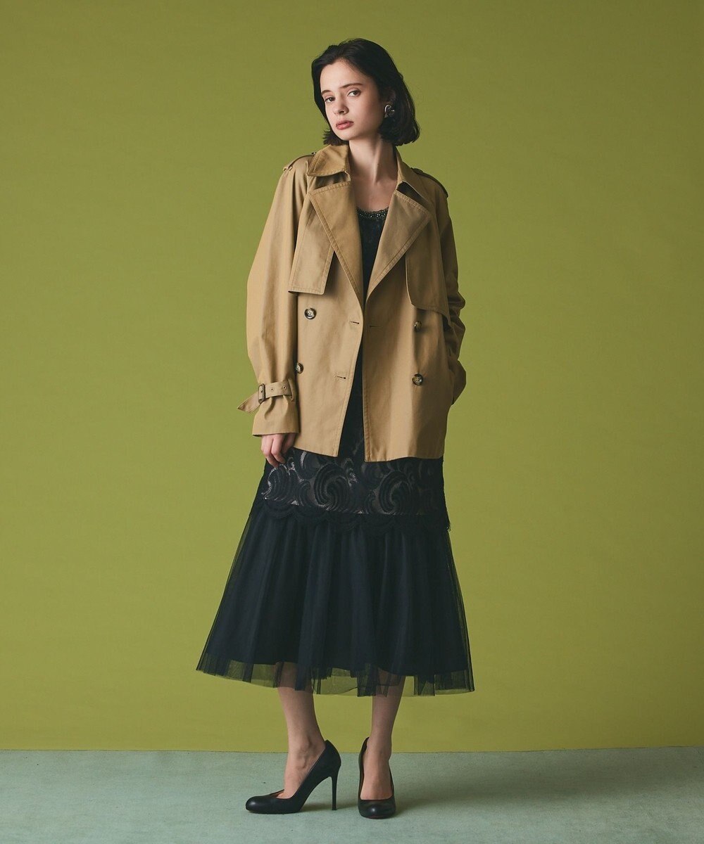 GRACE CONTINENTAL アールデコレースドレス 