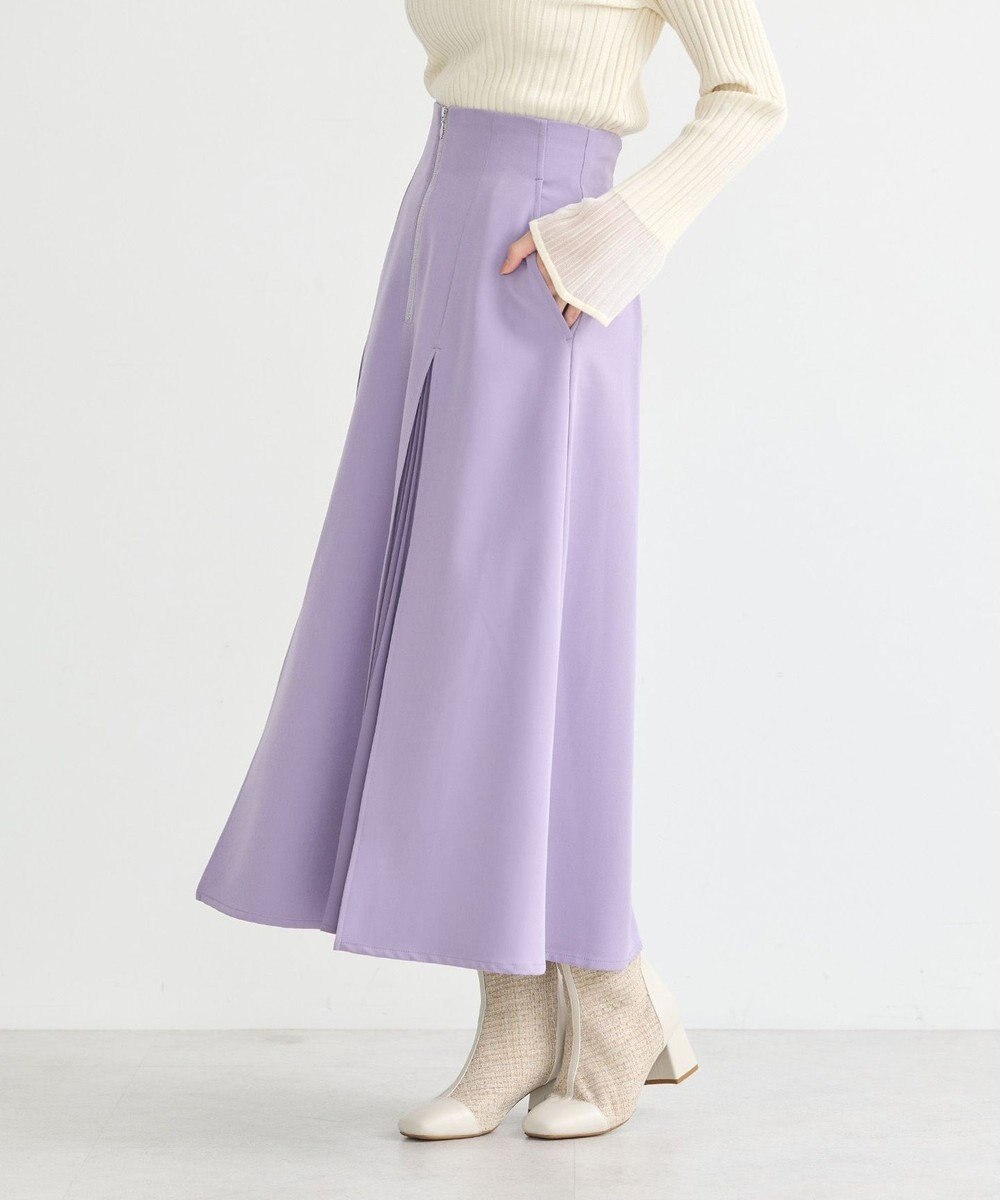 earth music&ecology マチプリーツスカート 