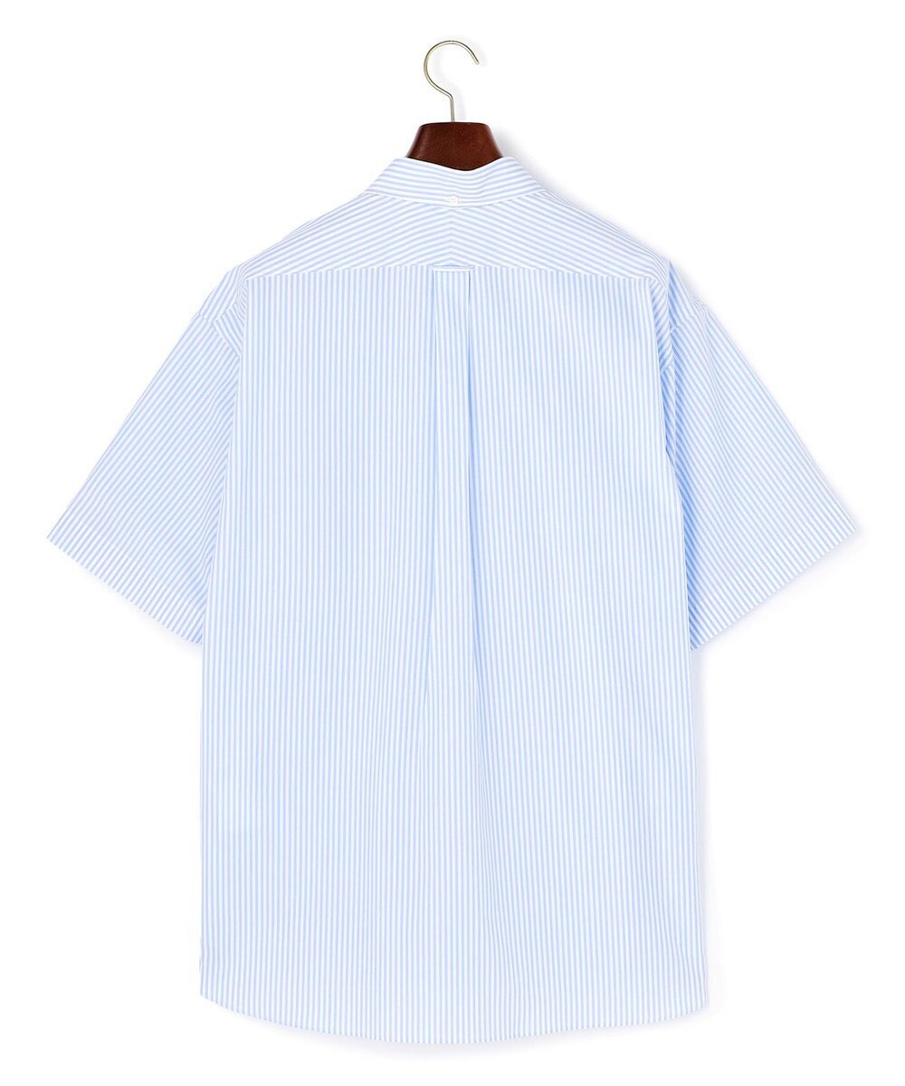 J.PRESS MEN 【AaronChang】【UNISEX】コットンタイプライター ストライプ シャツ / B.D. / Baggy-Fit 