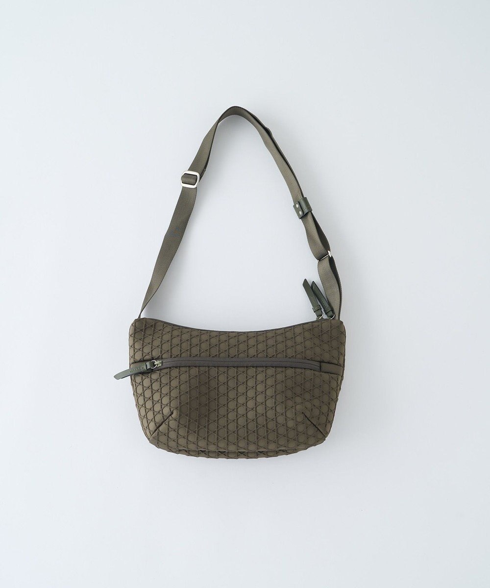 MIYABIYA LAQUOH【撥水加工】篭目柄エンボスボンディングショルダー 