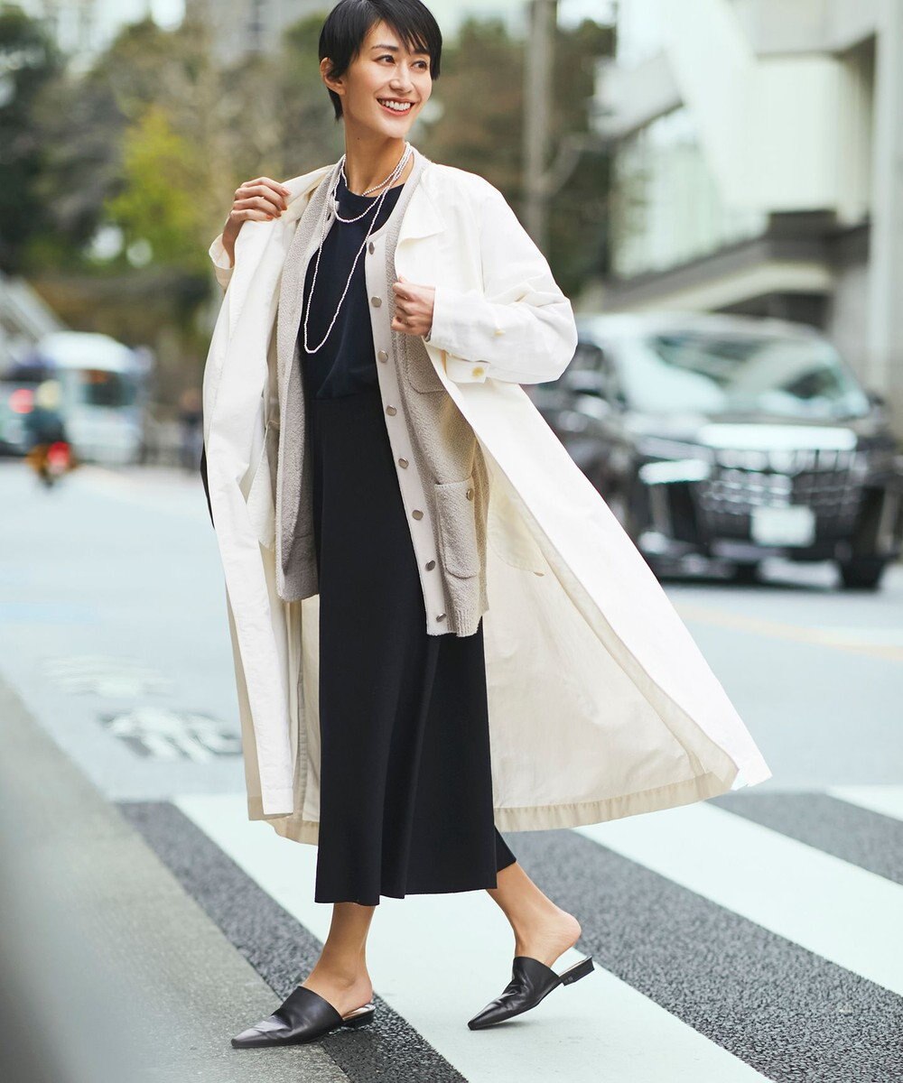 UNFILO 【洗える/シワになりにくい】撥水ナイロンタフタワッシャー 