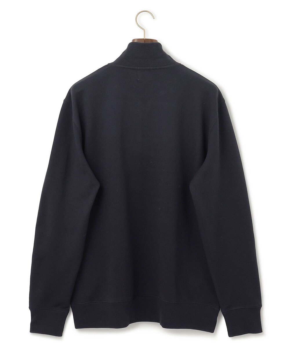 J.PRESS MEN インレージャージー ロゴハーフジップスウェット 