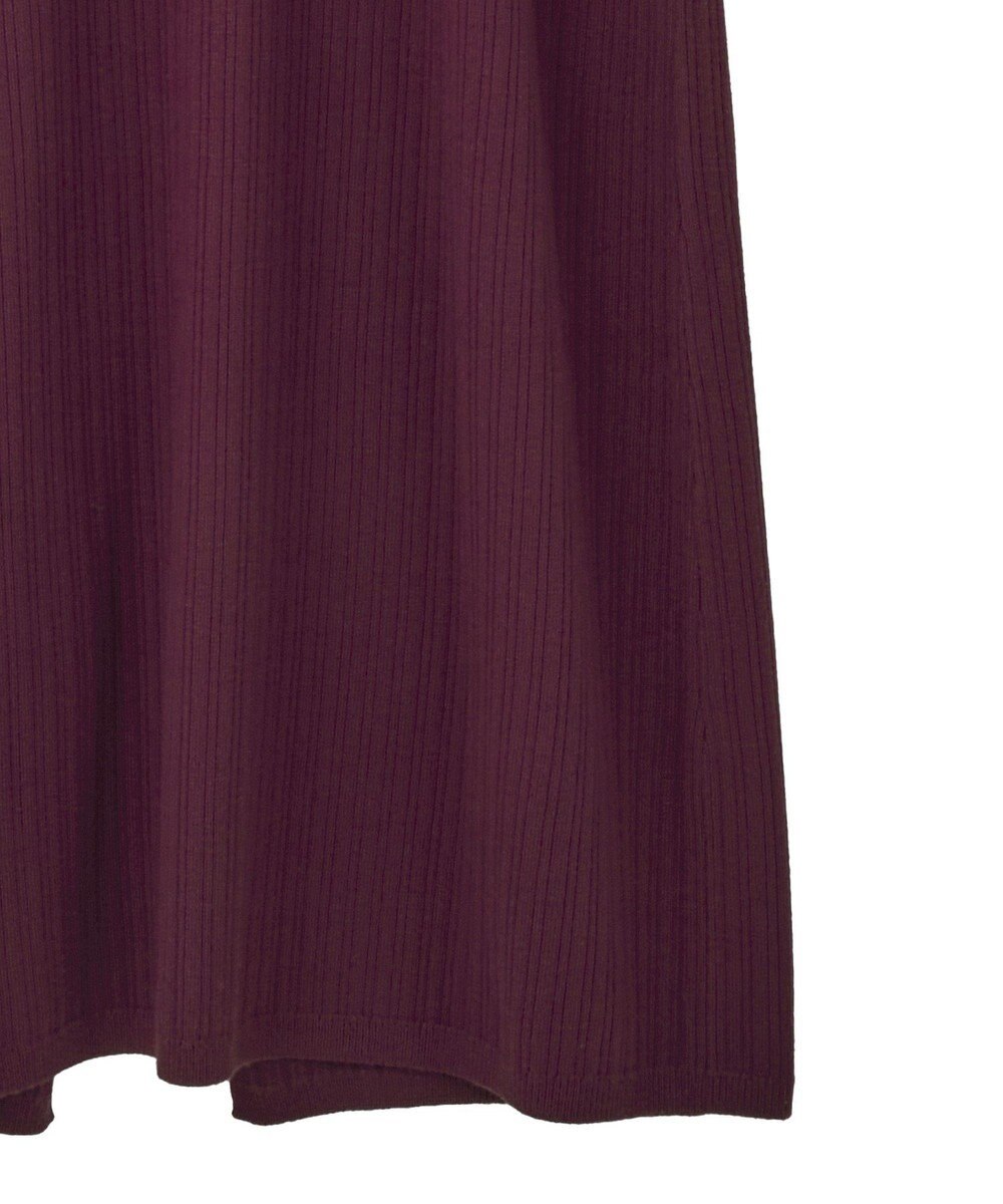 YECCA VECCA 襟付きニットワンピース 