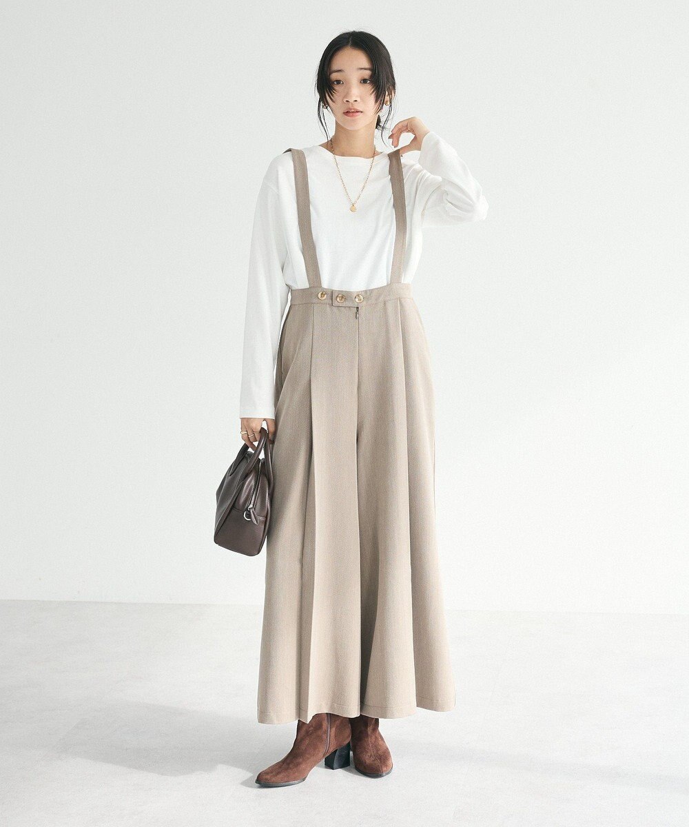 CRAFT STANDARD BOUTIQUE ベルト付きオールインワン 