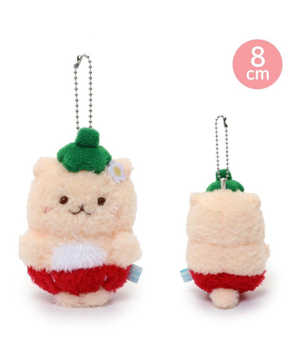 Mother garden らっこいぬ  マスコットキーホルダー 《ジューシーいちご》 