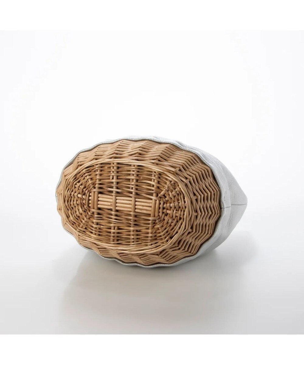 UNBILLION perche 牛革×ヤナギ底2wayトートバッグ 