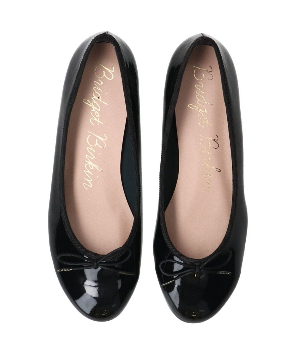 Bridget Birkin 【Bridget Birkin】ラウンドトゥリボンレインフラットパンプス 