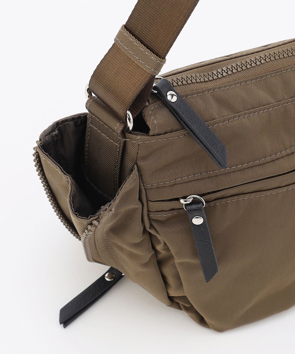 LA BAGAGERIE 【MONICA】サイドジップミニショルダーバッグ 