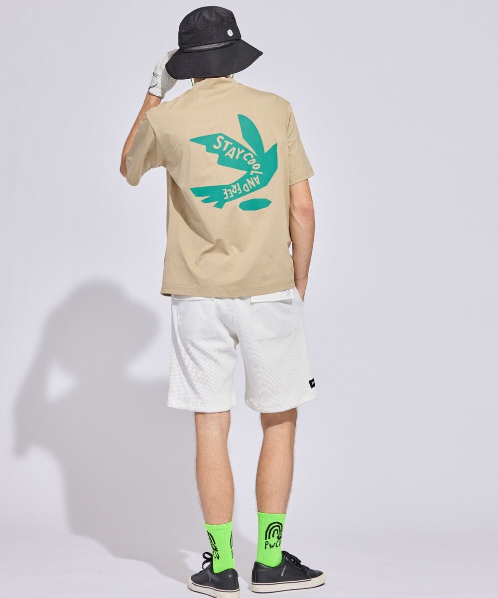 PW CIRCULUS 【MEN】DOVE グラフィックモックT ゴルフ 