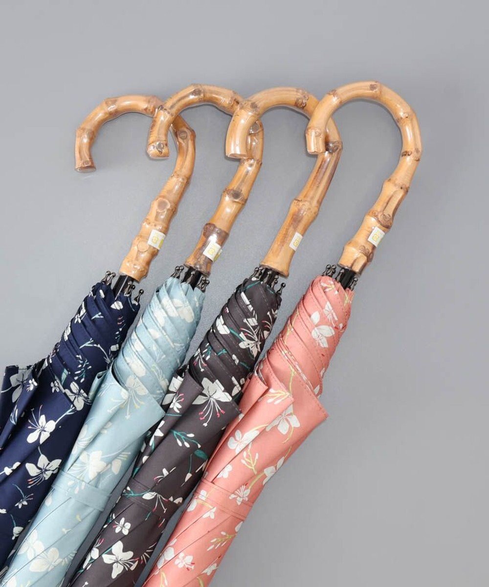 AURORA BLAO（ブラオ）花柄晴雨兼用傘（1段スライドショート傘） 