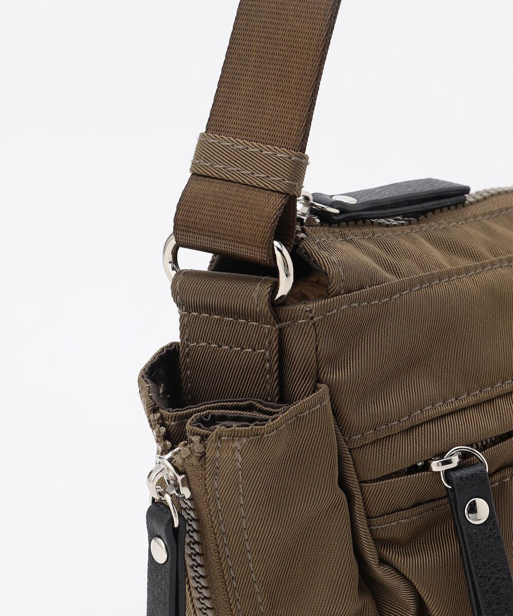 LA BAGAGERIE 【MONICA】サイドジップミニショルダーバッグ 