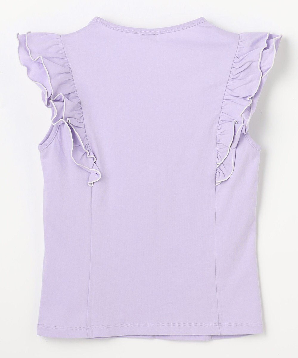 組曲 KIDS 【150-160㎝】 フルールフリルTシャツ 