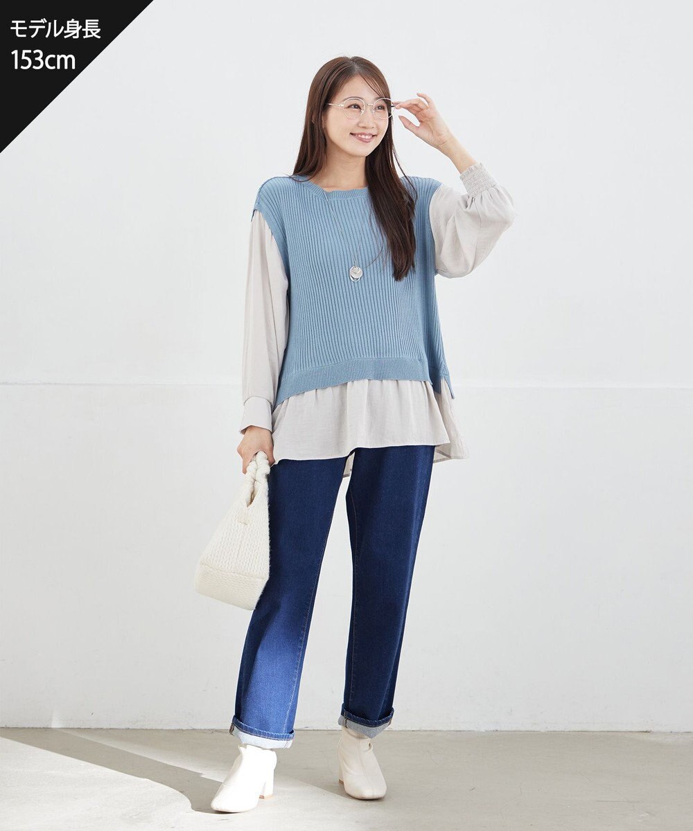 Tiaclasse L ベストドッキングトップスチュニック 