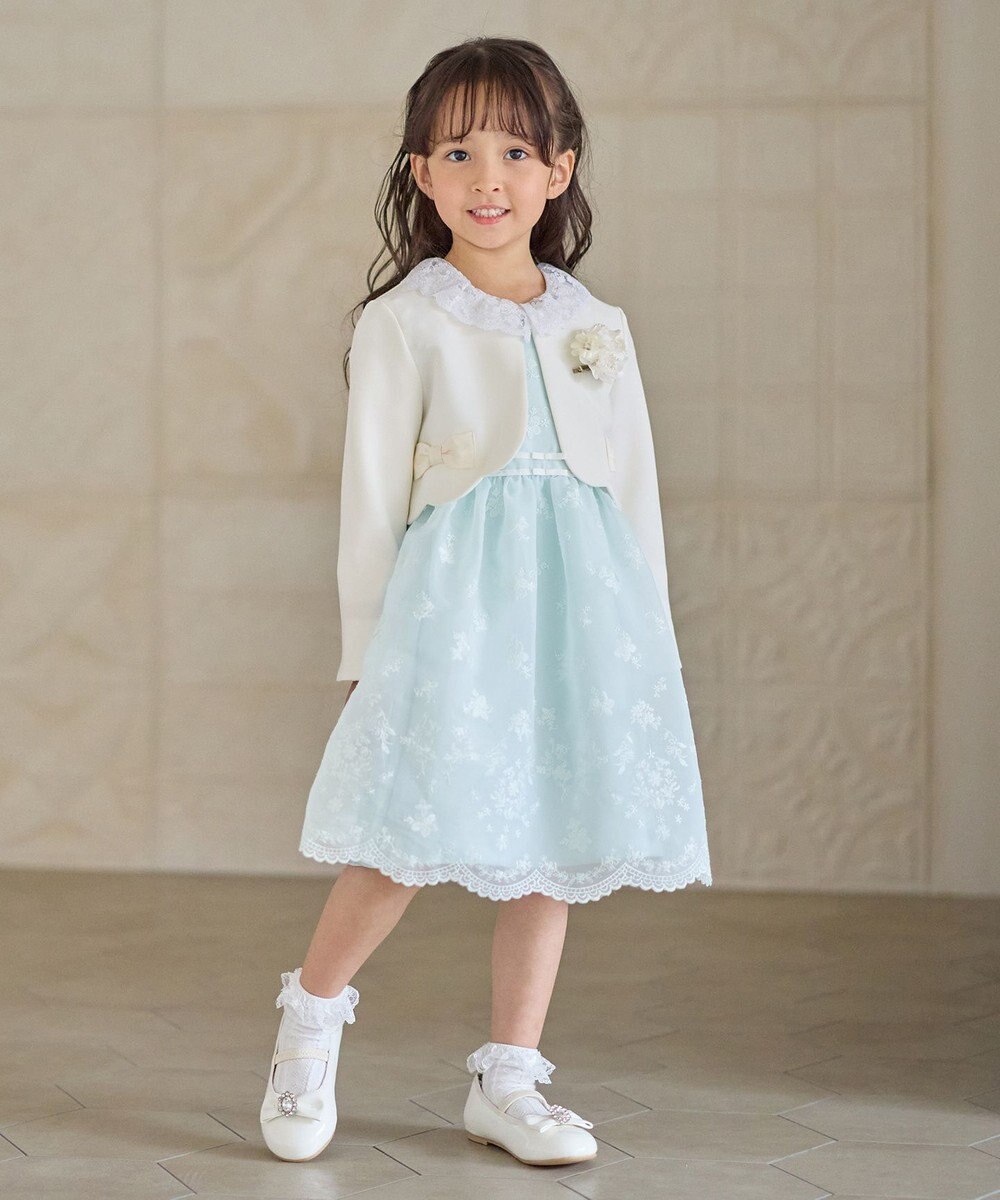 ANY KIDS リボン ボレロジャケット 