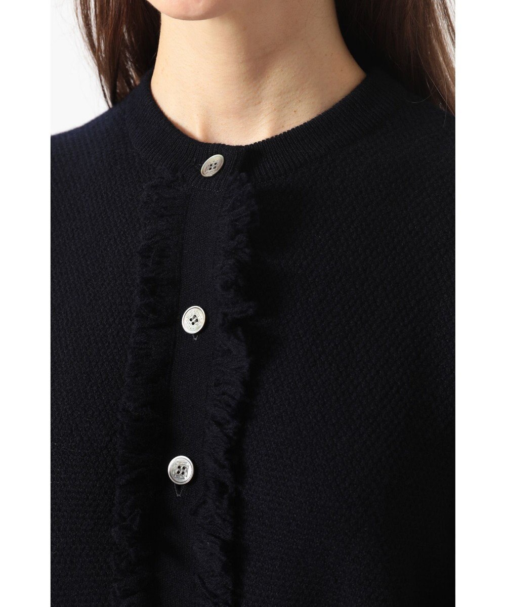 DAKS フリンジデザイン カーディガン 