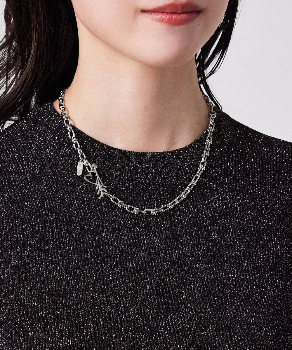 Paul Smith ハートミックスチェーン ネックレス 