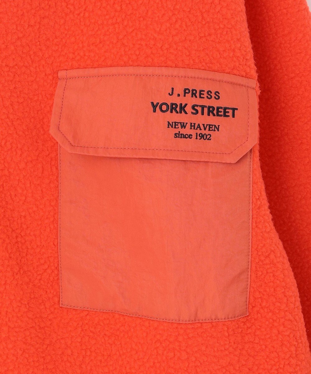 J.PRESS YORK STREET 【UNISEX】フリース フルジップブルゾン 