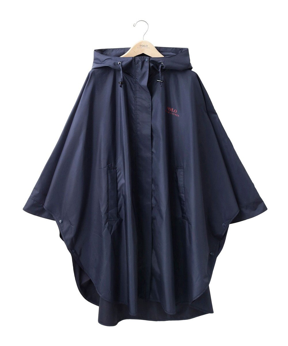 MOONBAT POLO RALPH LAUREN レインポンチョ レインベア 50デニール生地／着丈98cm 収納袋付き 