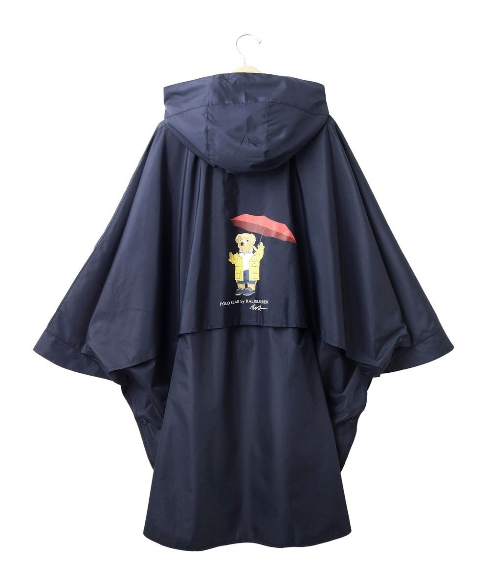 MOONBAT POLO RALPH LAUREN レインポンチョ レインベア 50デニール生地／着丈98cm 収納袋付き 