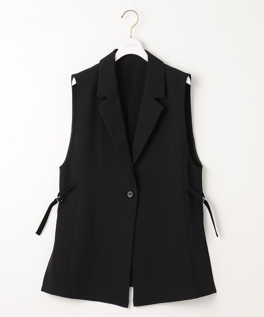 ANY SIS 【洗える】テーラード ジレ 