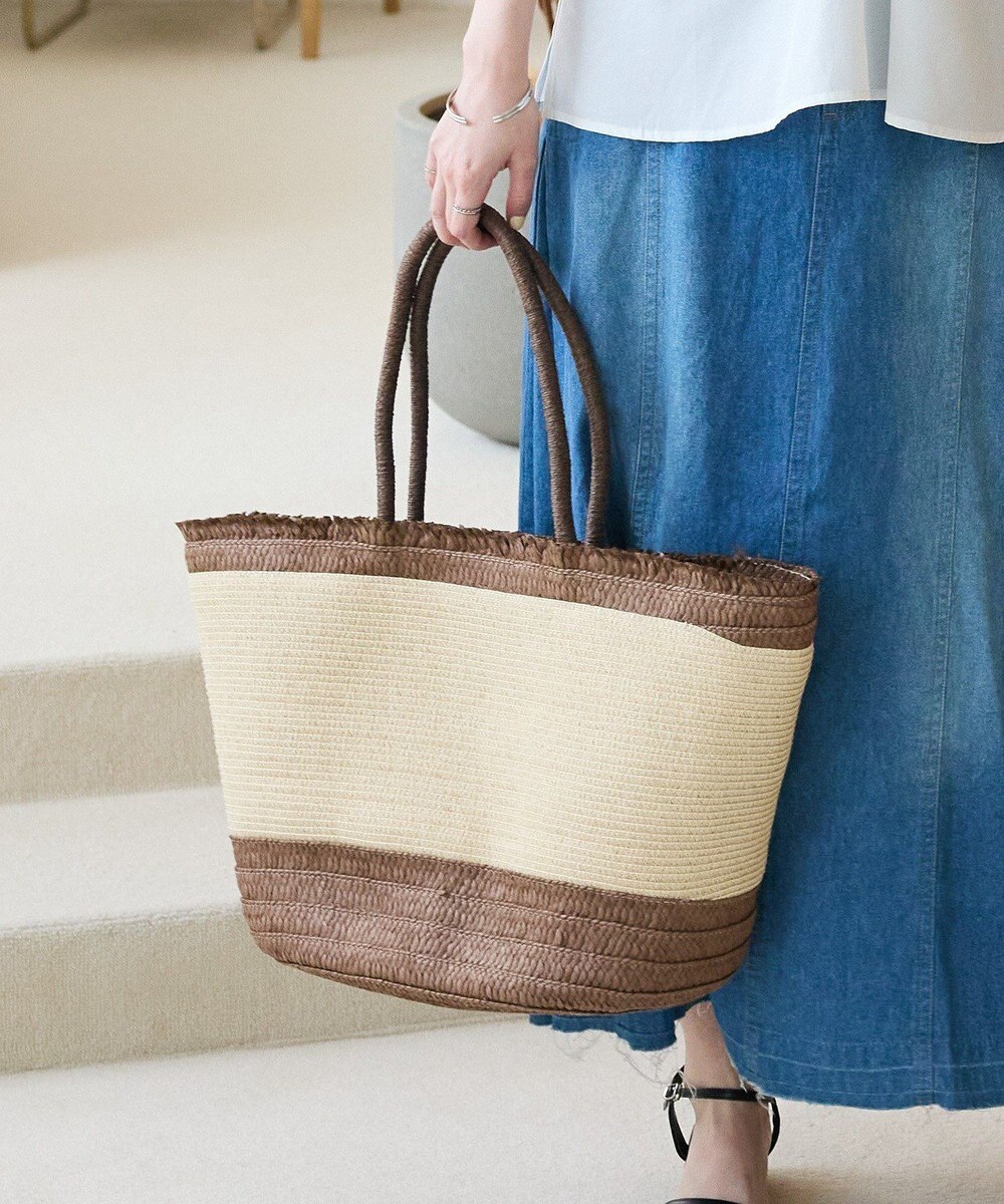 Green Parks ・フリンジバイカラーブレードトート 