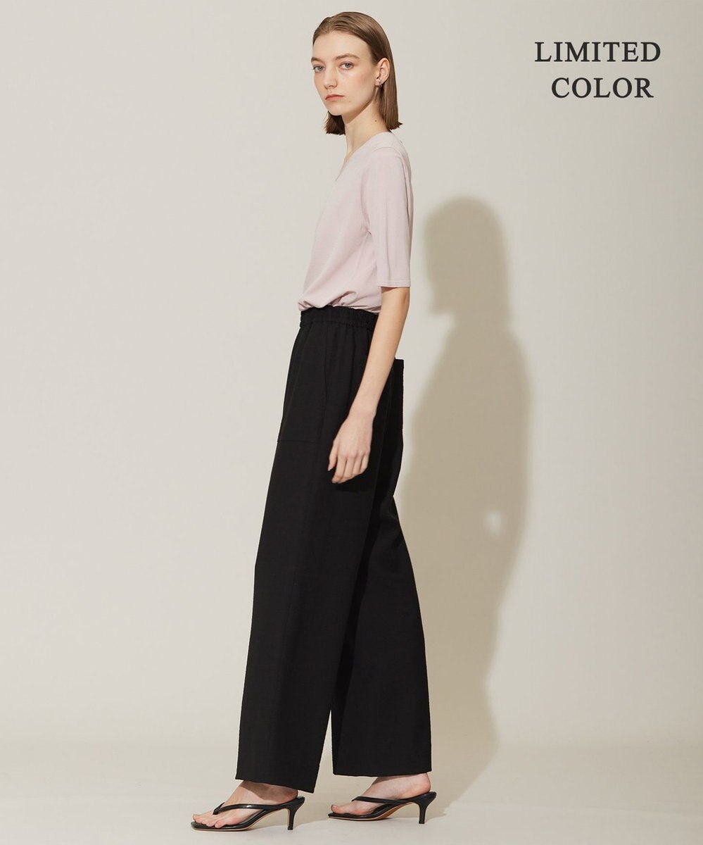 ICB 【WEB限定カラーあり・接触冷感・UVケア・洗える】 シンセティックハイゲージ 半袖ニット 