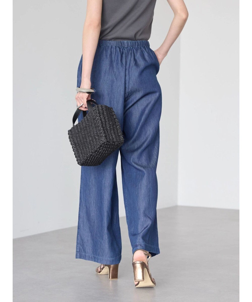 AMERICAN HOLIC 接触冷感デニムイージーワイドパンツ 