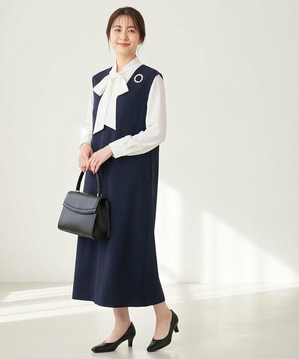 Pointer 【5cmヒール】日本製 高級本革プレーンパンプス 