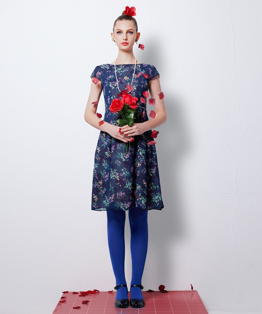 TOCCA 【洗える！】WATERCOLOR HARMONY ドレス 