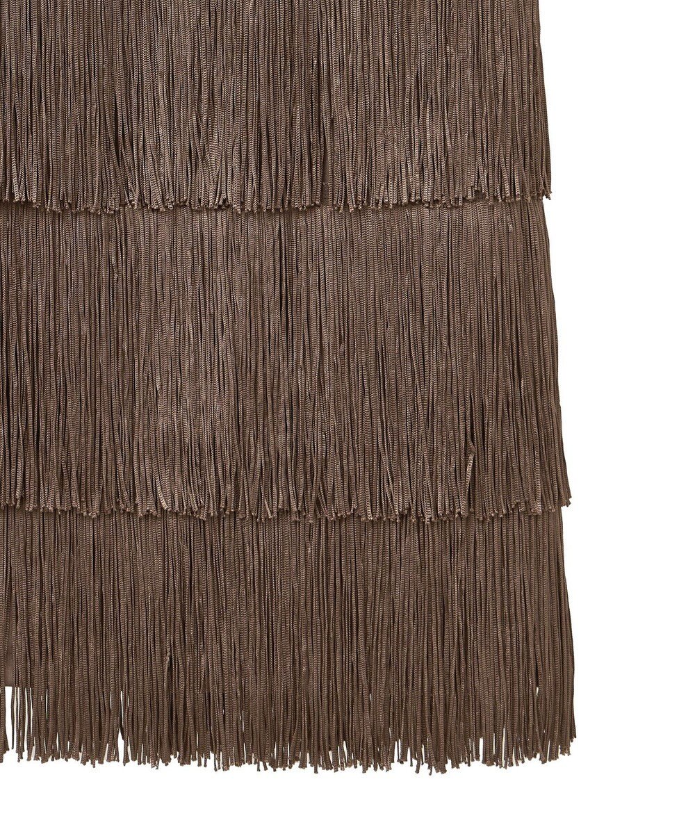 YECCA VECCA フリンジロングスカート 
