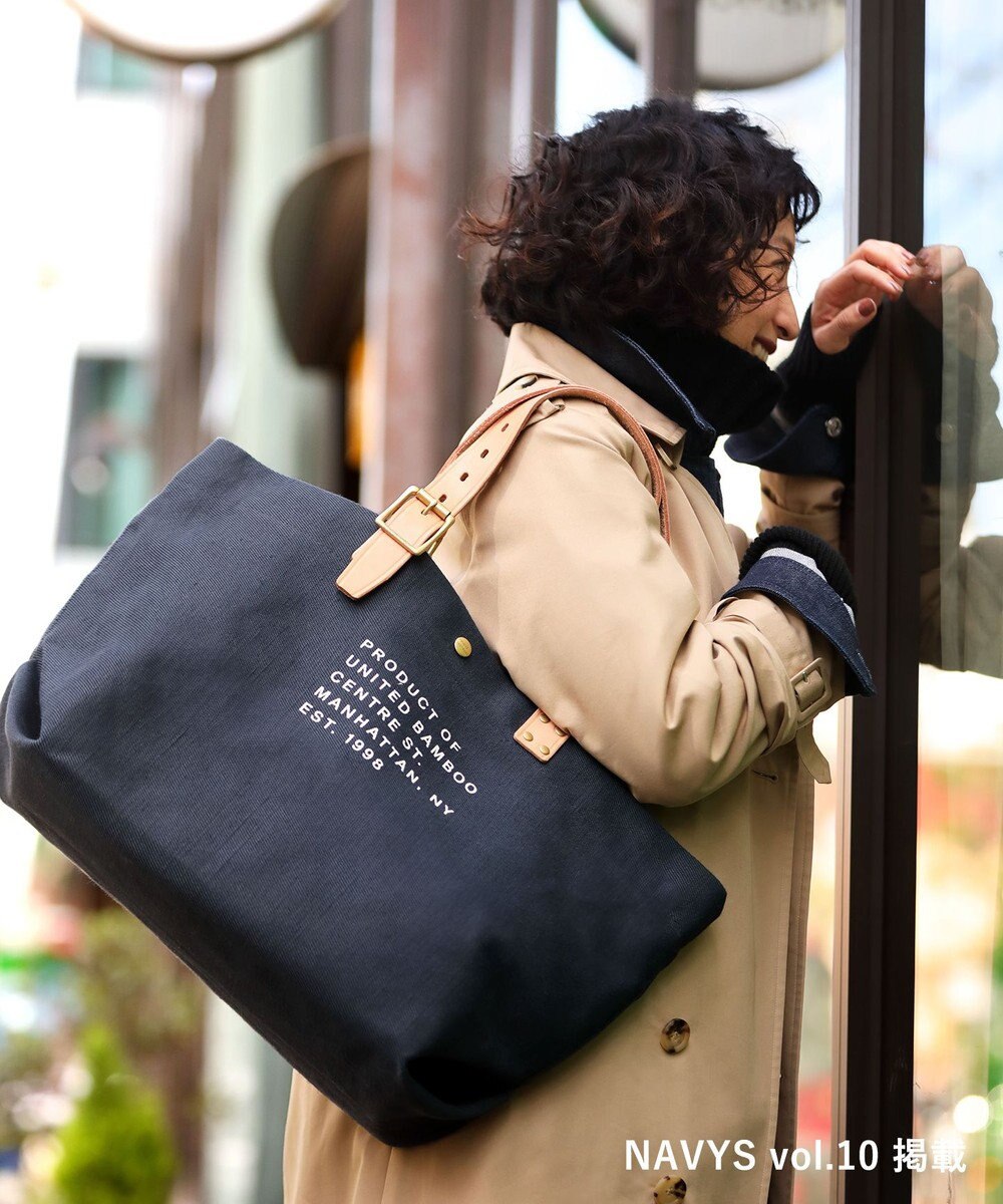 united bamboo 【NAVYS 10月号掲載】UB ベーシックバッグ(ミディアム) 