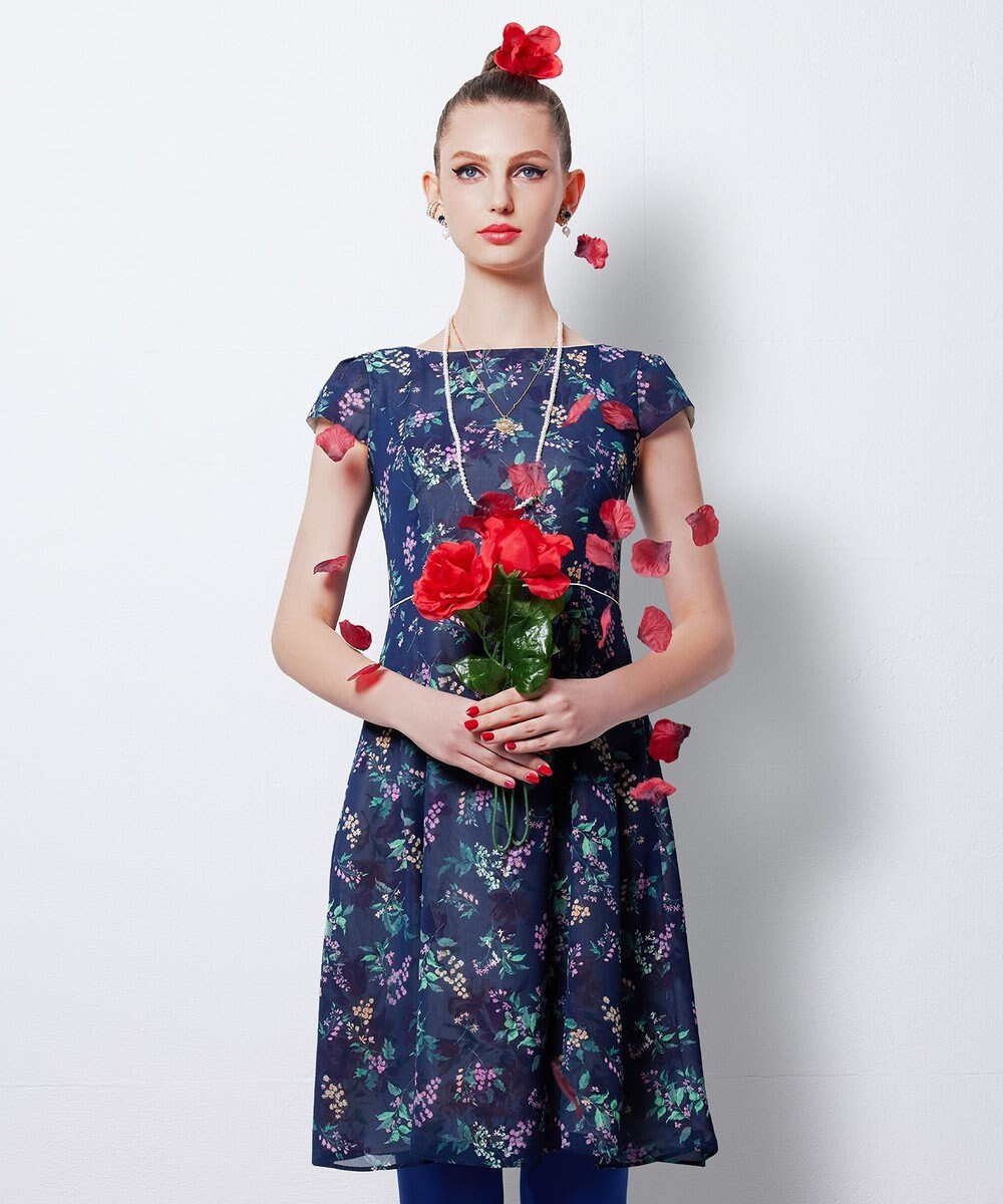 TOCCA 【洗える！】WATERCOLOR HARMONY ドレス 