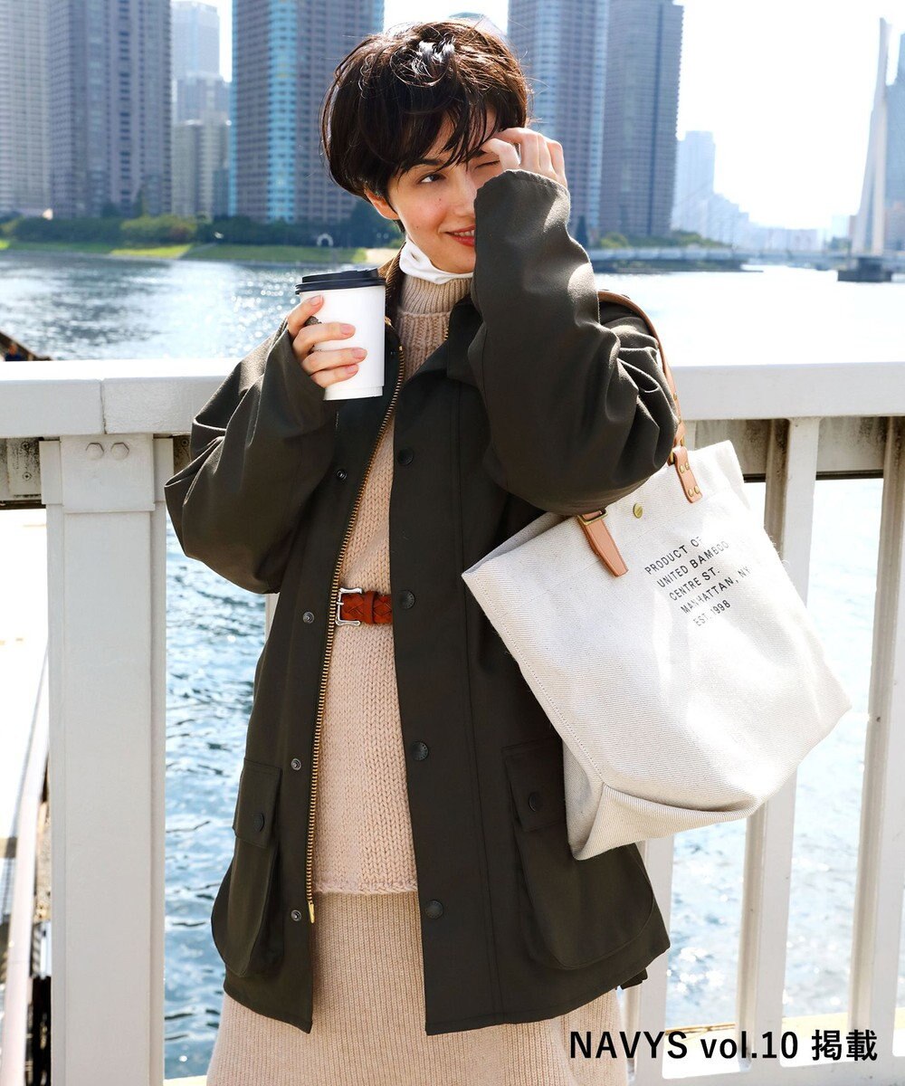 united bamboo 【NAVYS 10月号掲載】UB ベーシックバッグ(ミディアム) 