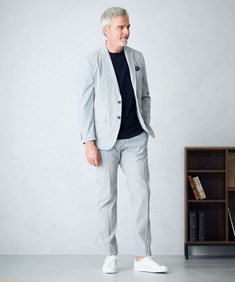 JOSEPH ABBOUD 【ウエストも伸びる/ECO撥水】アクティブレジャー パンツ 