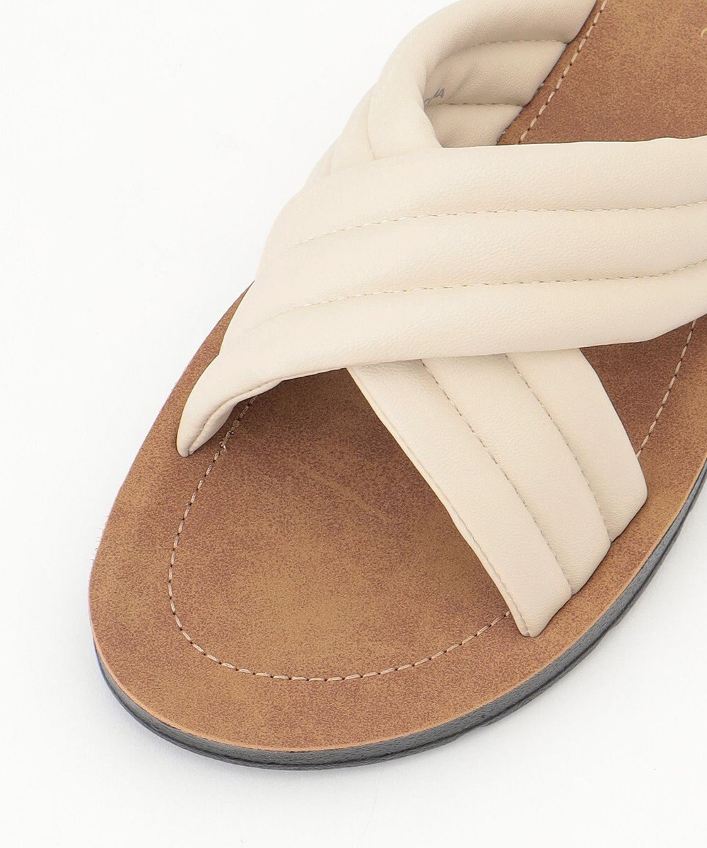 ANY ソフトキルトクロスサンダル 