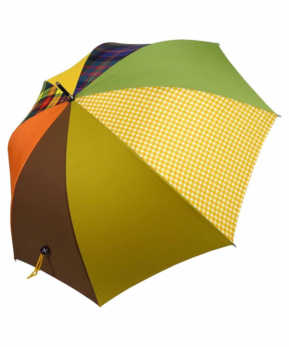 +RING 【プラスリング】【数量限定】 UNISEX 雨傘（長）60cm YEL T1132 NEW COLLECTION 黄