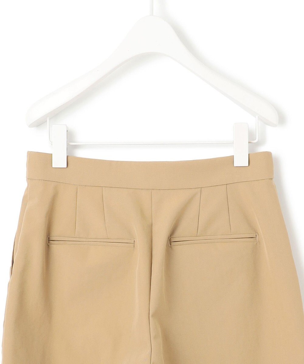 ICB 【洗える】ストレッチピーチツイル バレルパンツ 