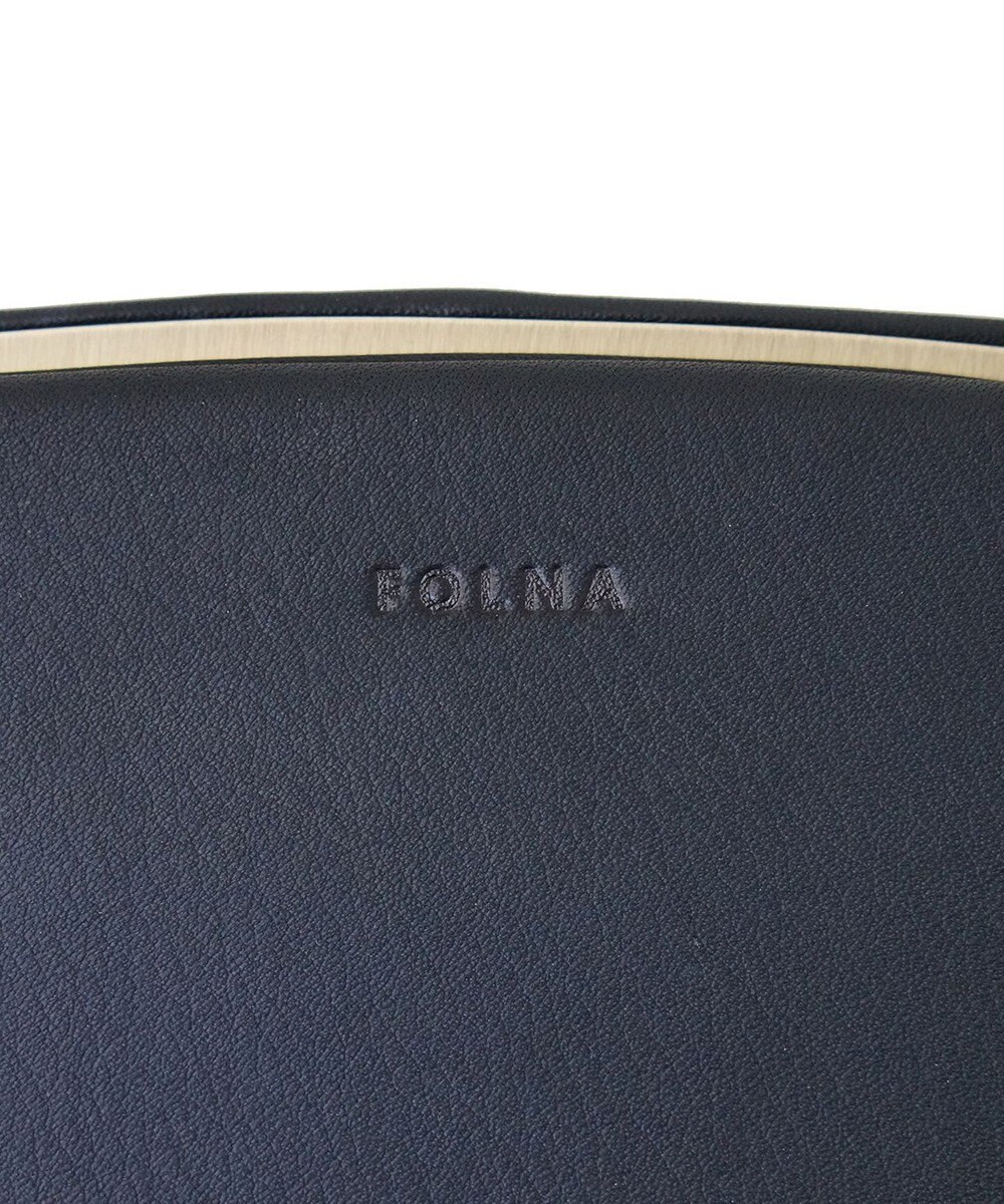 FOLNA RD ソフトレザーロング 天溝がま口 財布 