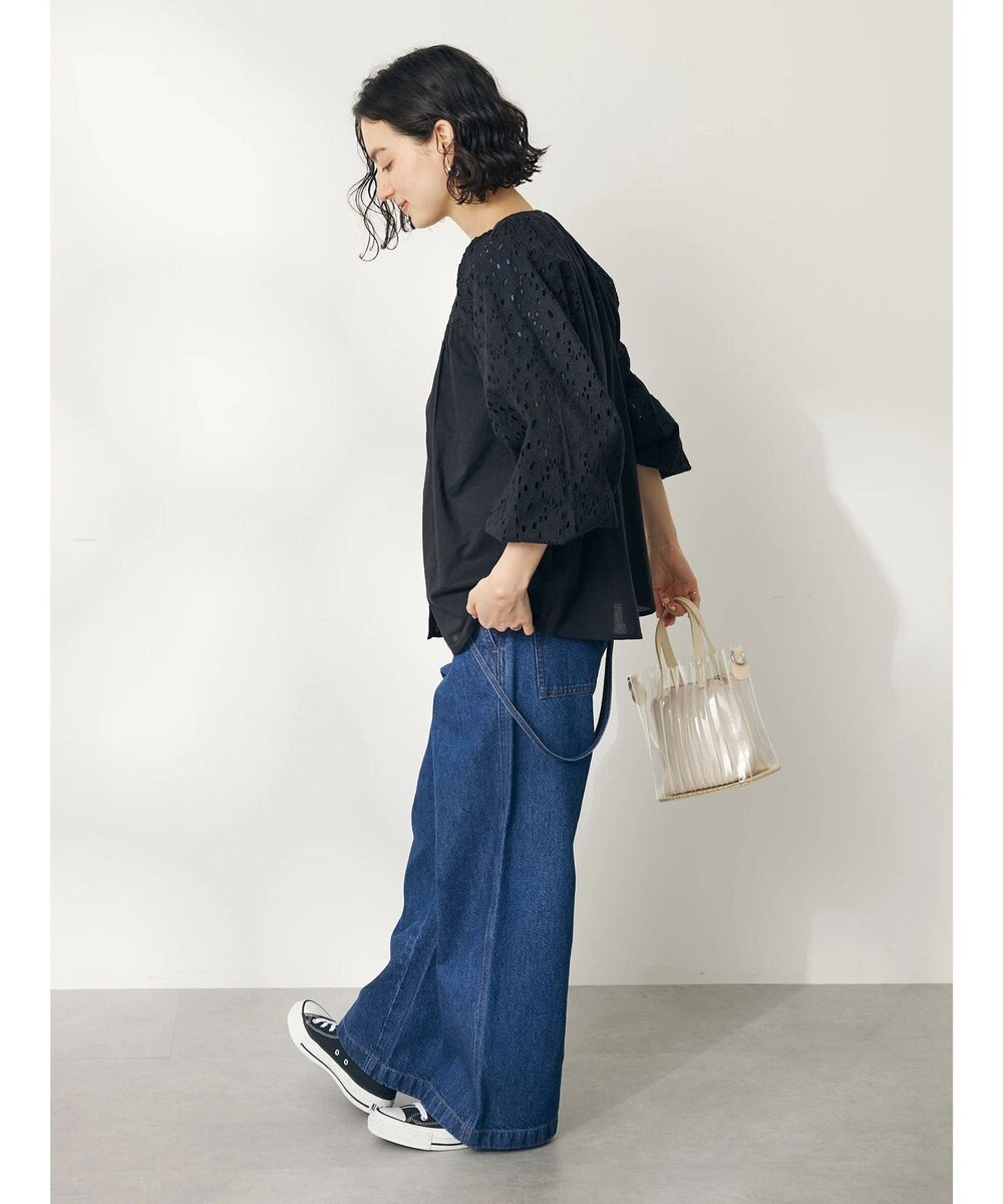 CRAFT STANDARD BOUTIQUE インド綿アイレット刺繍ブラウス 