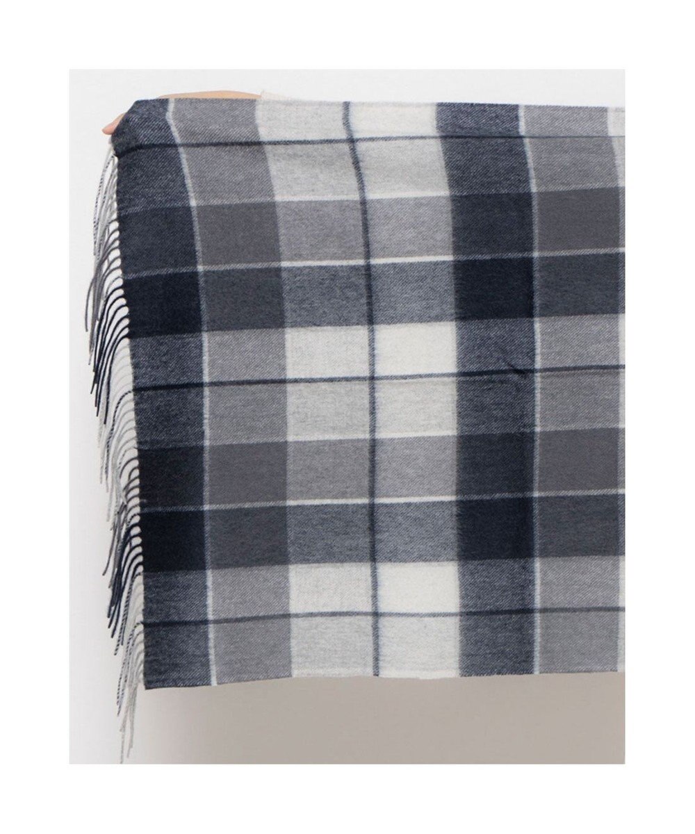 UNBILLION カシュネ cache nez / ウールチェックストール 