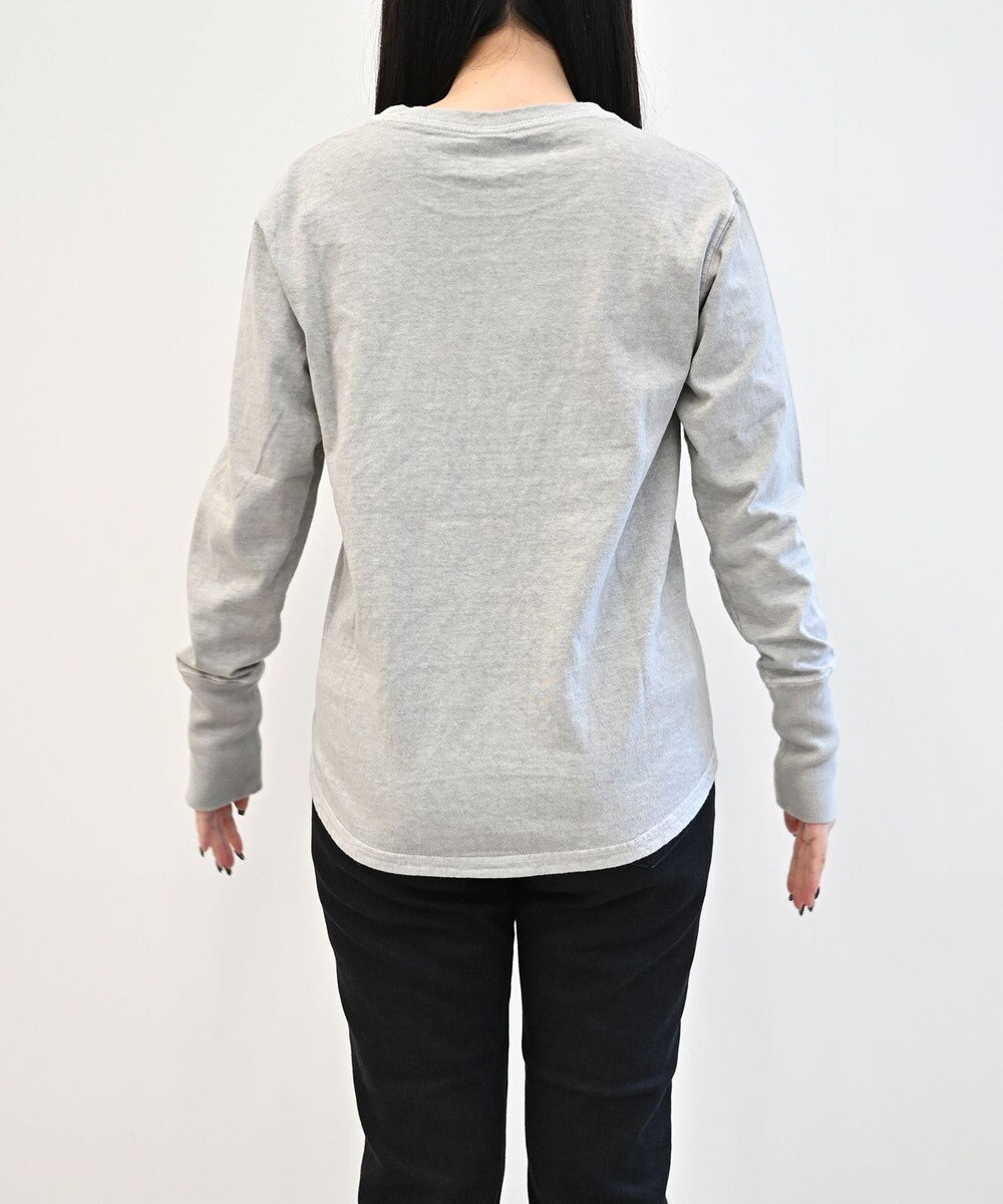 caqu caqu x good on long sleeve pocket tee リラックスフィットポケットTシャツ 