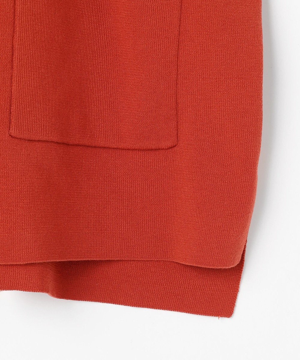 ANY スウェットライクニットカーディガン 